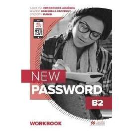 New Password B2 WB + kod + Ss App MACMILLAN - używana - jak nowa