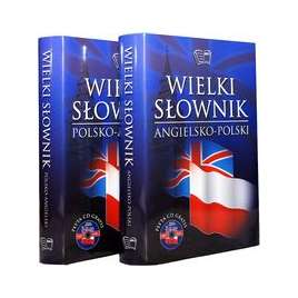 Wielki słownik angielsko-polski polsko-angielski Tom 1 i 2 + CD - używana - jak nowa