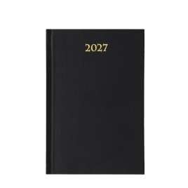 Terminarz 2027 dzienny A5 Divas czarny