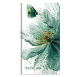 Kalendarz 2027 Zielony Motyl