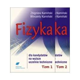 Fizyka dla kandydatów na wyższe uczelnie techniczne T.1/2 z płytą CD - używana - jak nowa